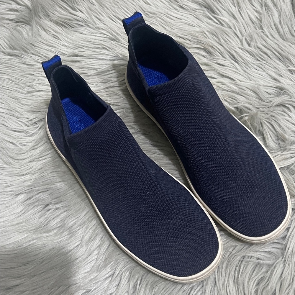 Rothy's Women's Navy Blue Slip-On Sneakers - Picture 2 of 8